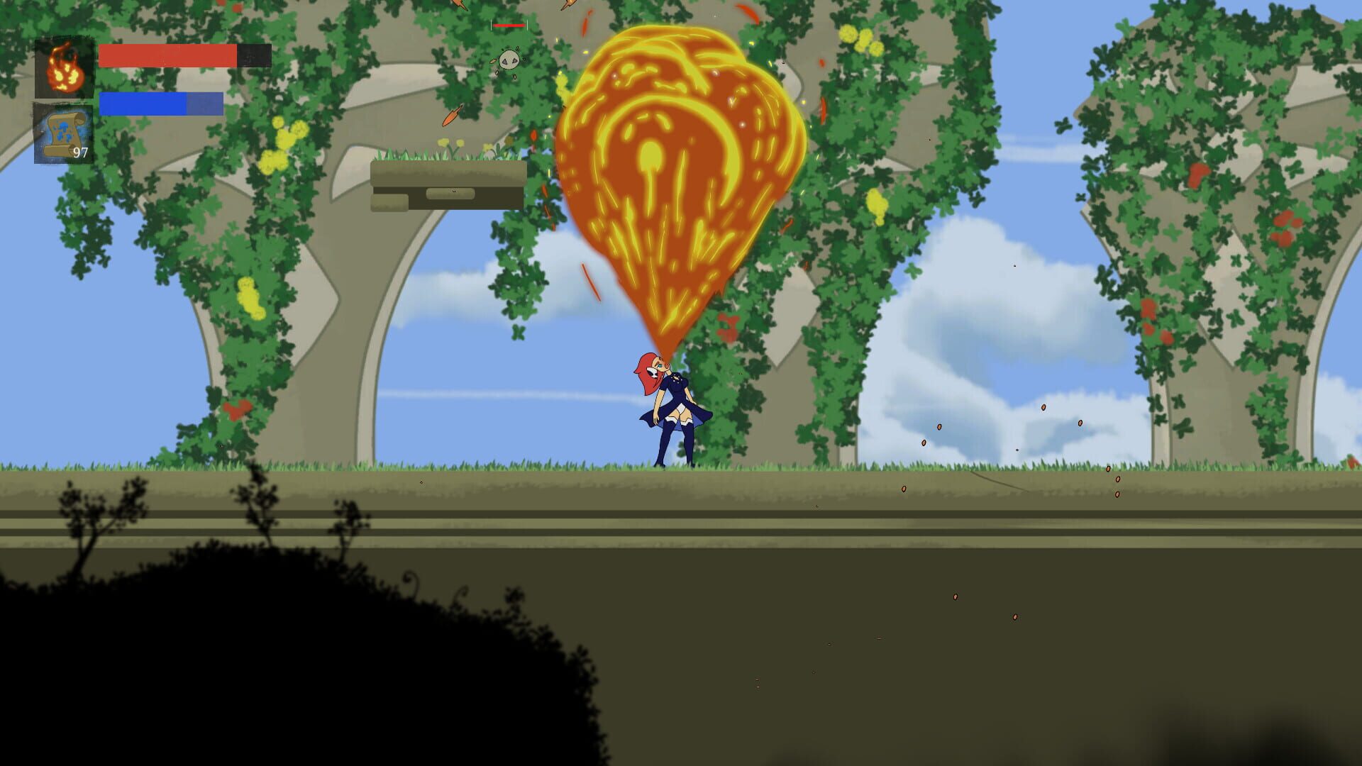 White Flame Inna: Daughter of the Void - Screenshot