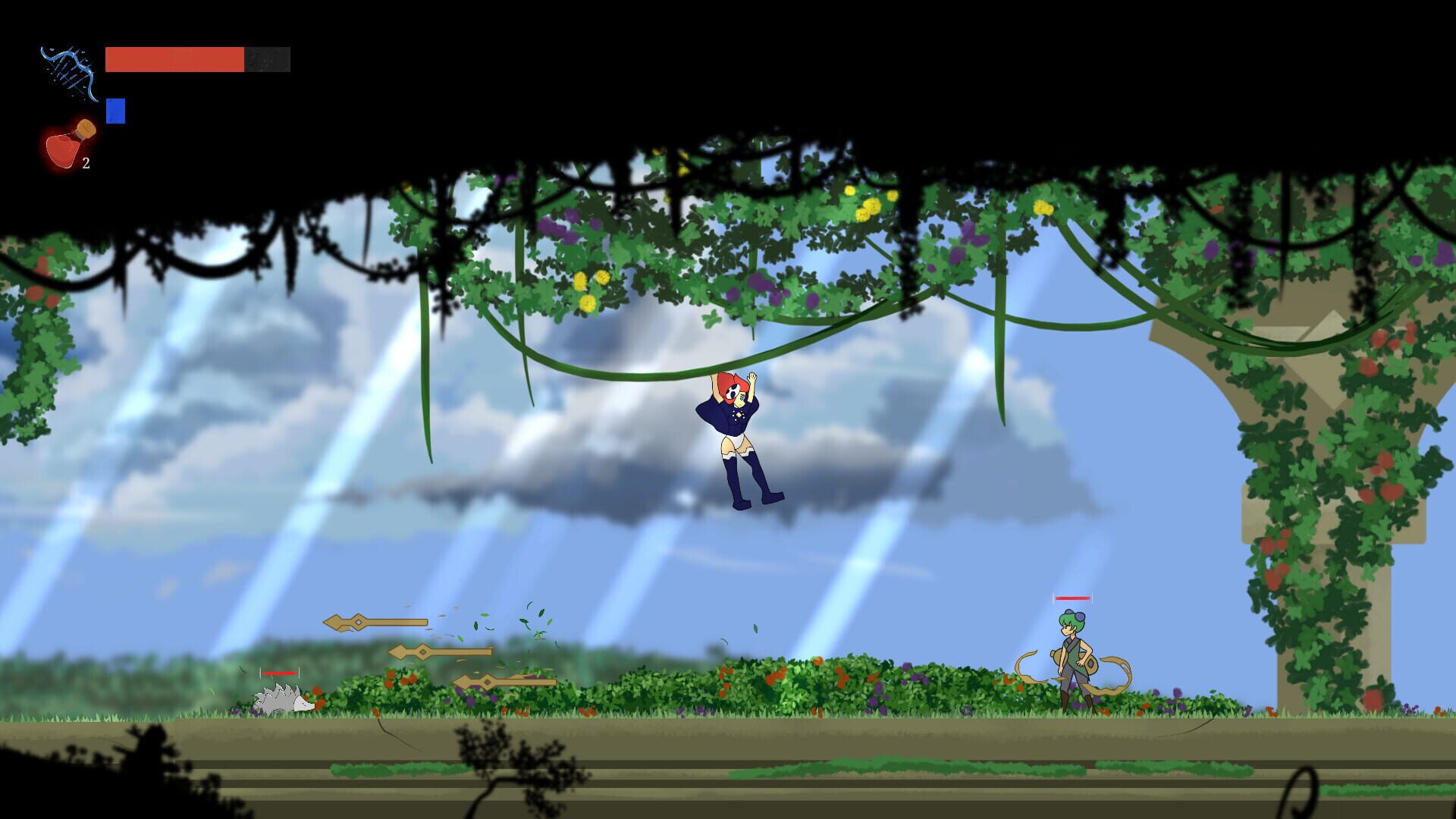 White Flame Inna: Daughter of the Void - Screenshot
