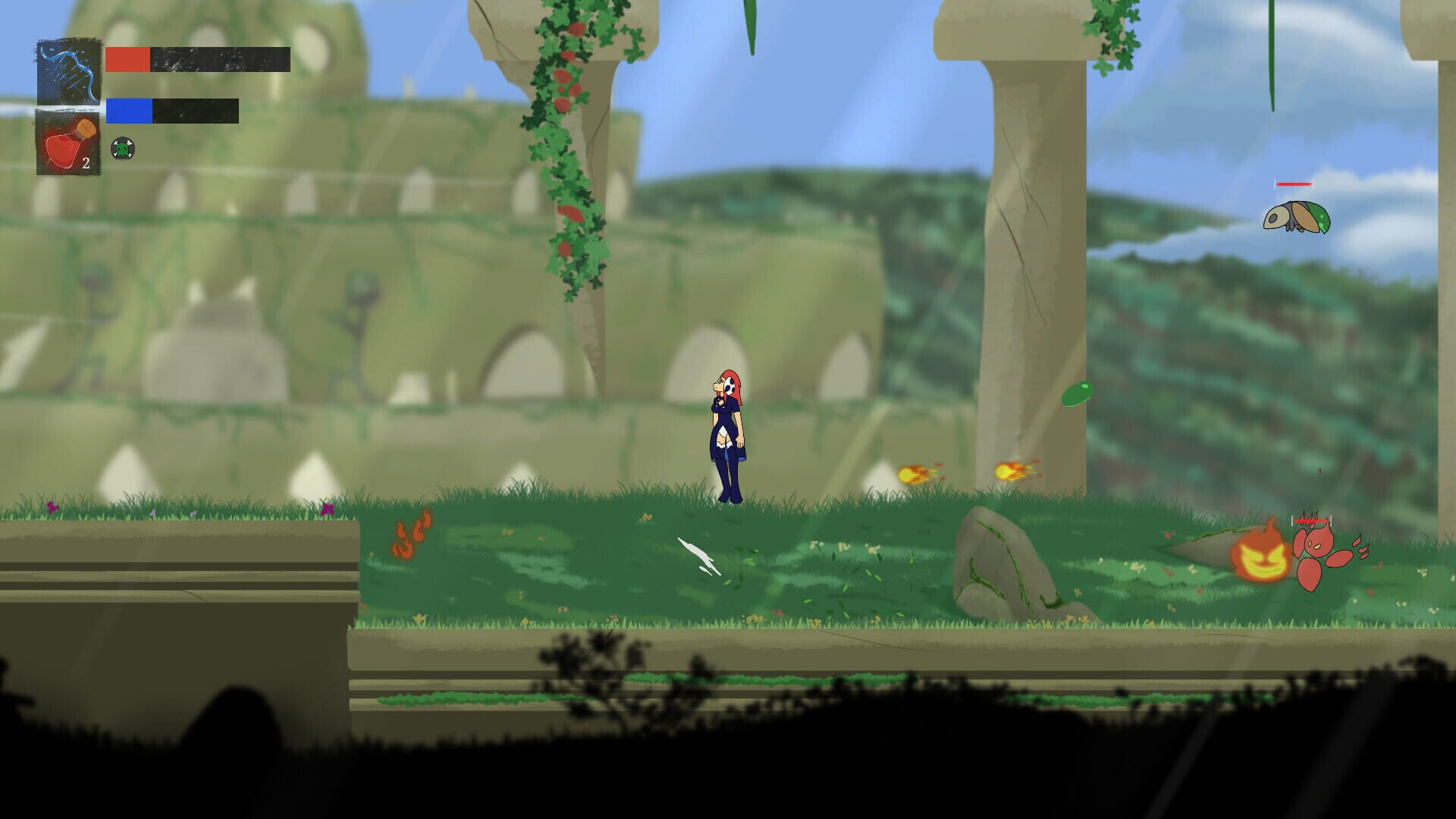 White Flame Inna: Daughter of the Void - Screenshot
