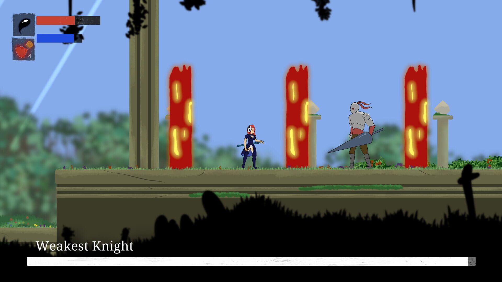 White Flame Inna: Daughter of the Void - Screenshot