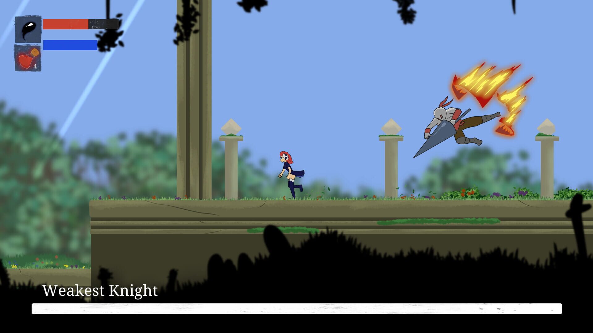 White Flame Inna: Daughter of the Void - Screenshot