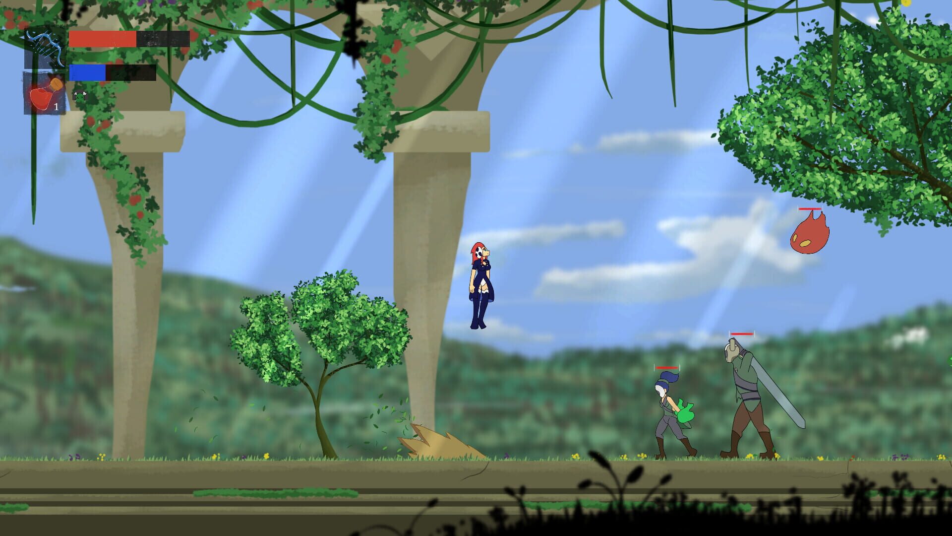 White Flame Inna: Daughter of the Void - Screenshot