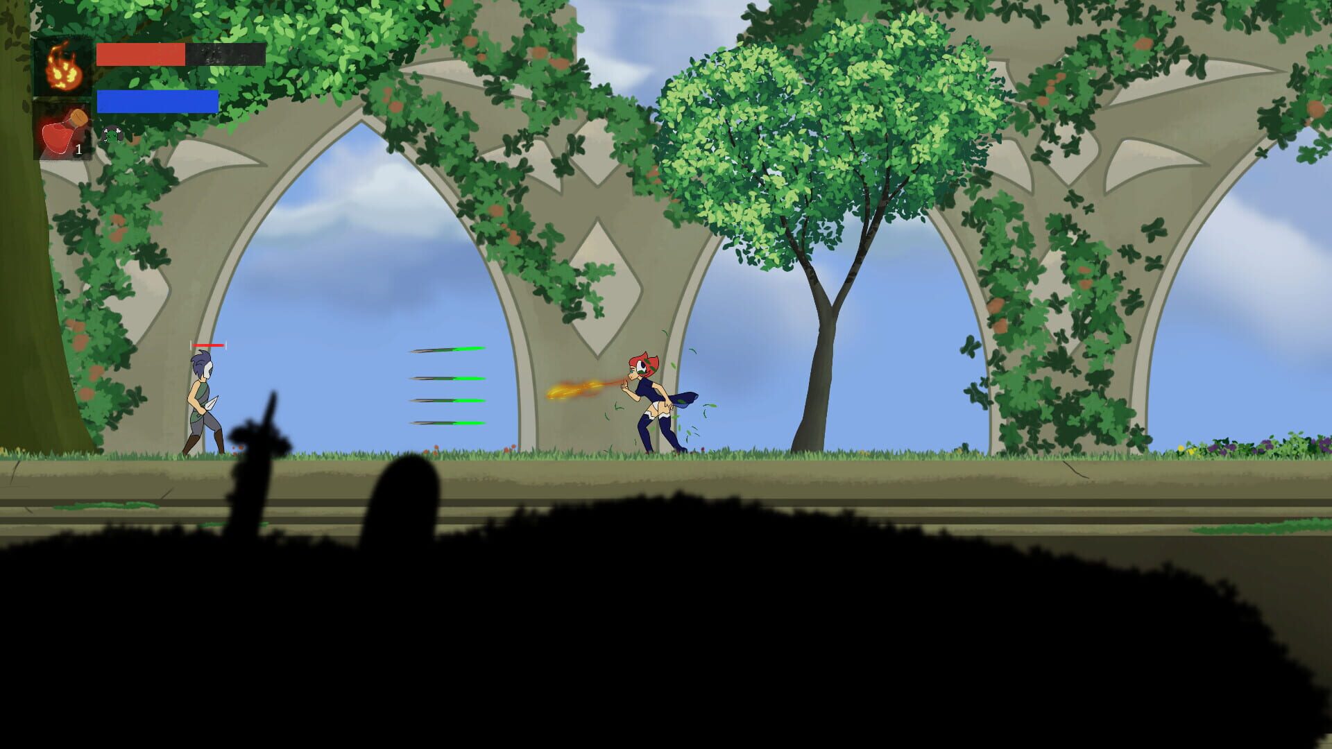 White Flame Inna: Daughter of the Void - Screenshot