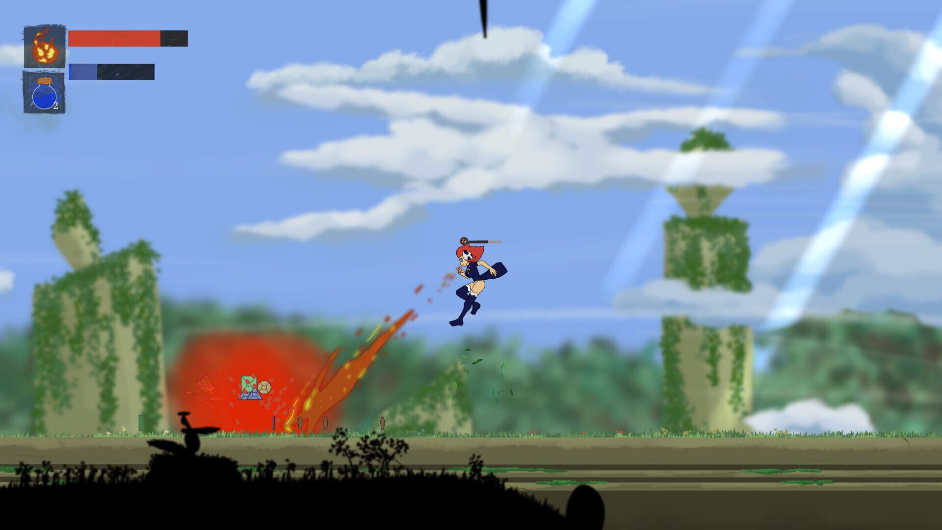 White Flame Inna: Daughter of the Void - Screenshot