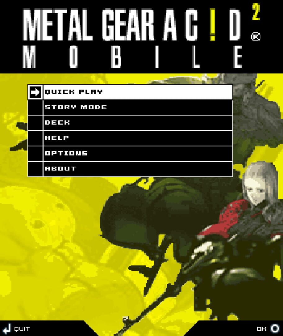 Captura de pantalla - Metal Gear Acid 2 Mobile