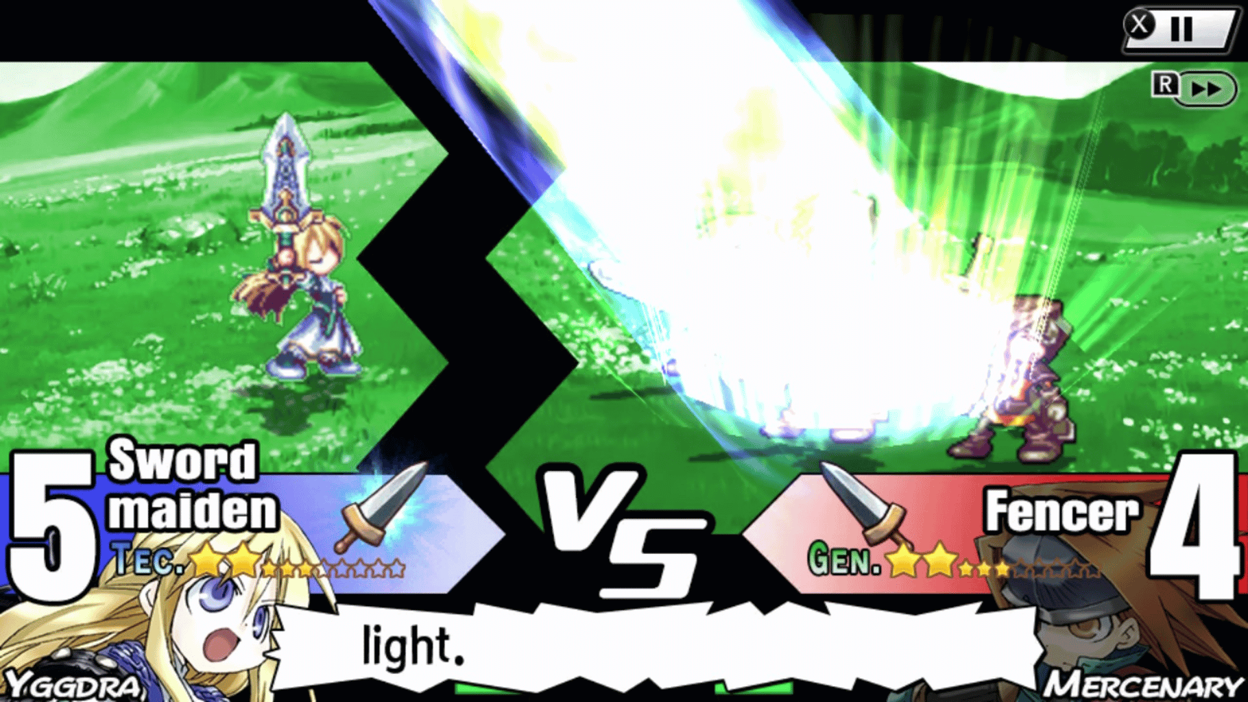 Yggdra Union: We'll Never Fight Alone screenshot