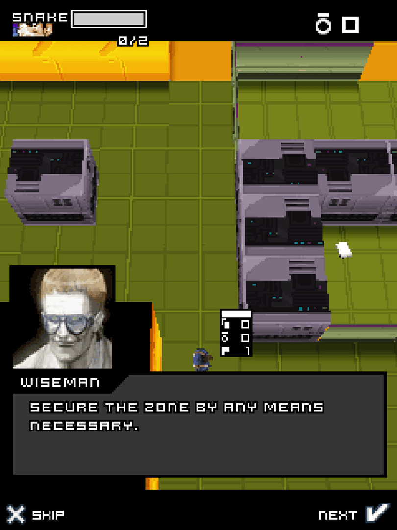 Metal Gear Acid 2: Mobile 3D screenshot