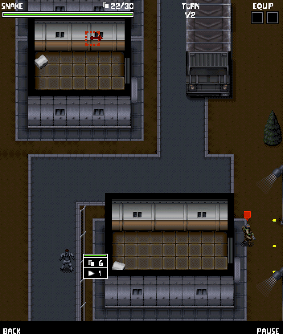 Metal Gear Acid Mobile screenshot