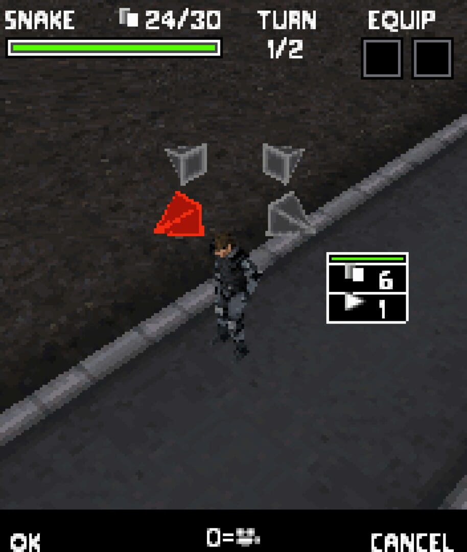 Captura de pantalla - Metal Gear Acid: Mobile 3D