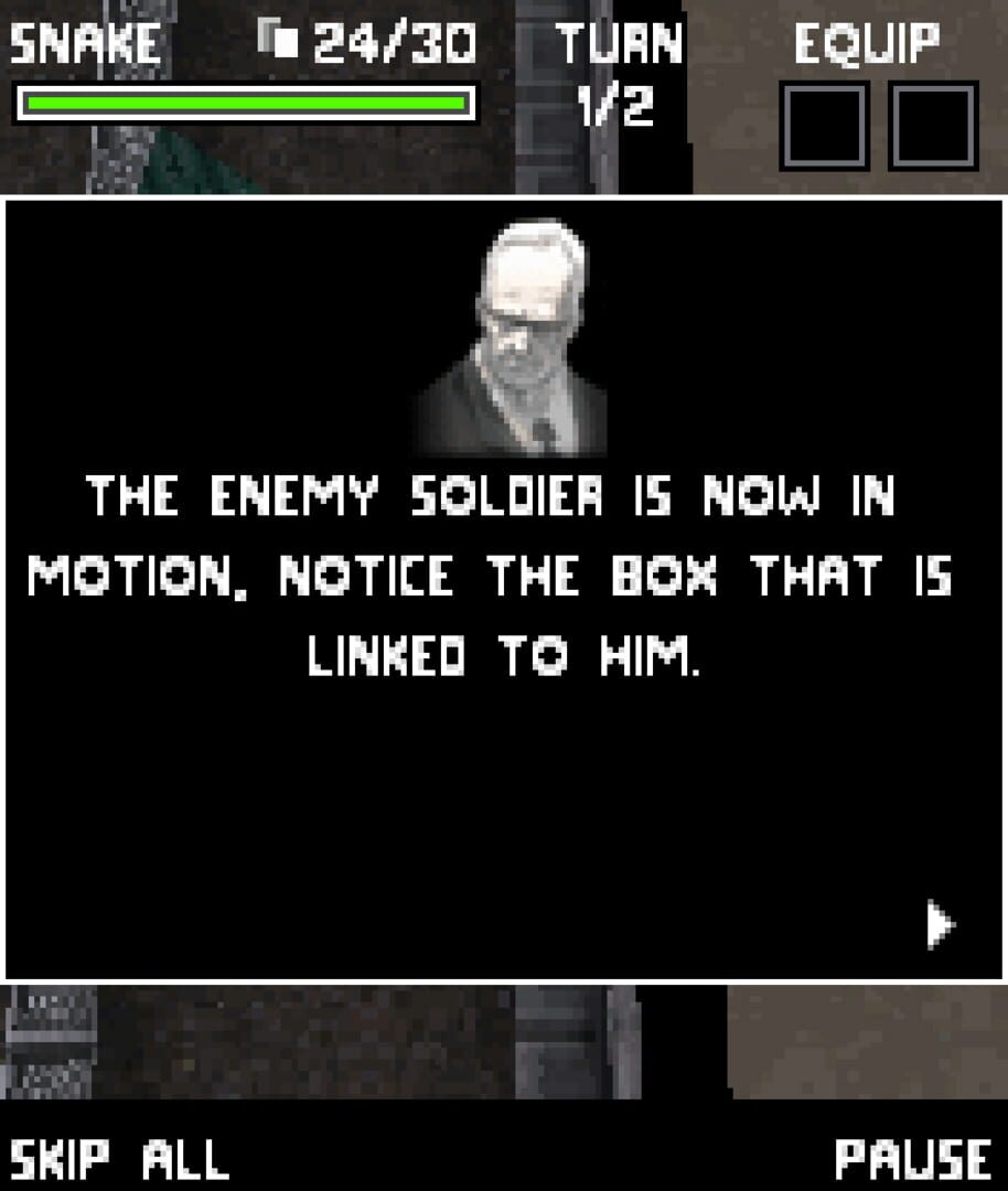 Captura de pantalla - Metal Gear Acid: Mobile 3D