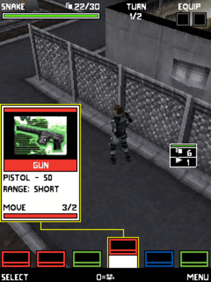 Metal Gear Acid: Mobile 3D screenshot