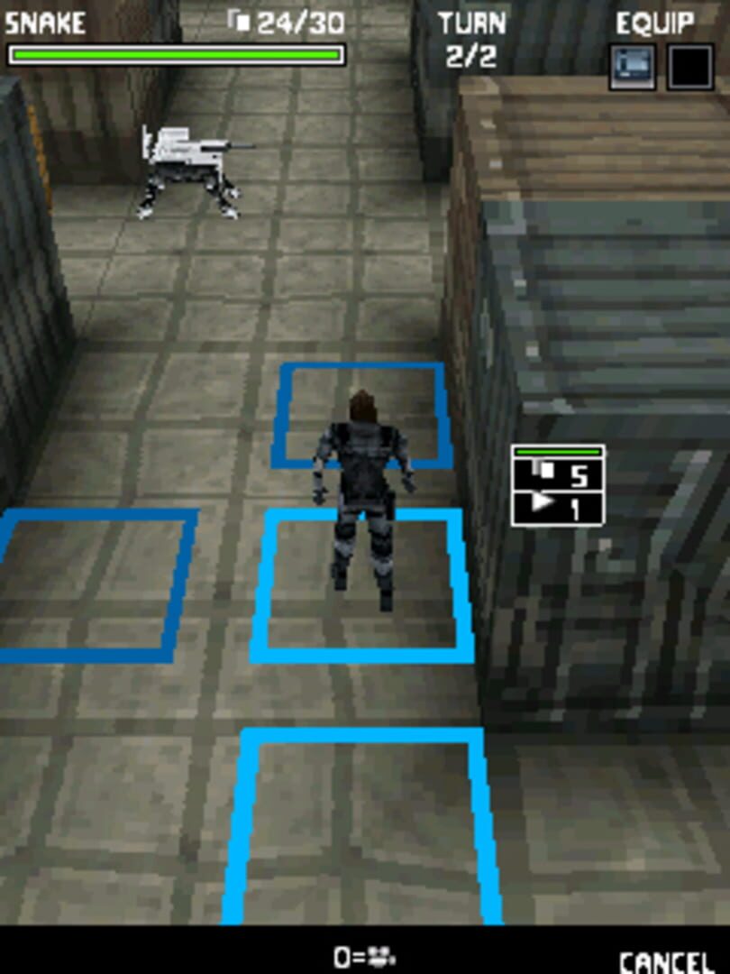 Captura de pantalla - Metal Gear Acid: Mobile 3D