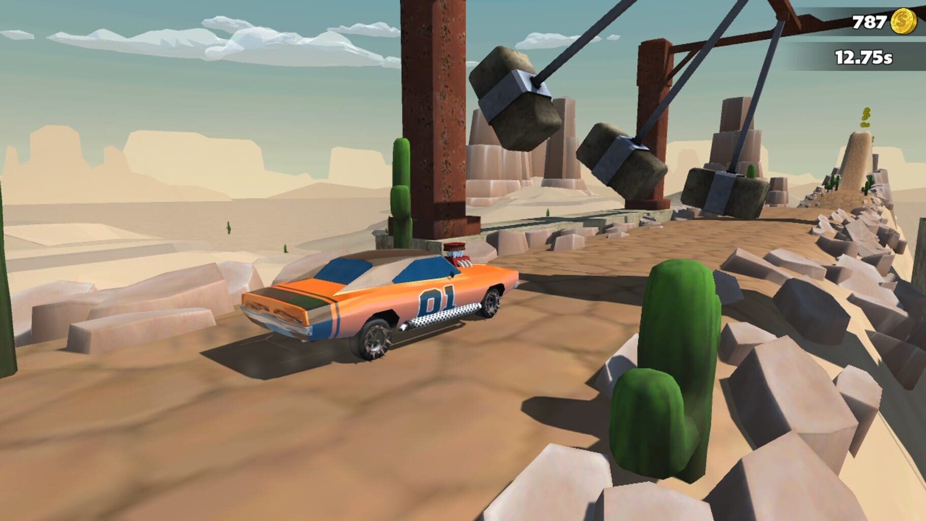 Captura de pantalla - Ramp Car Racing