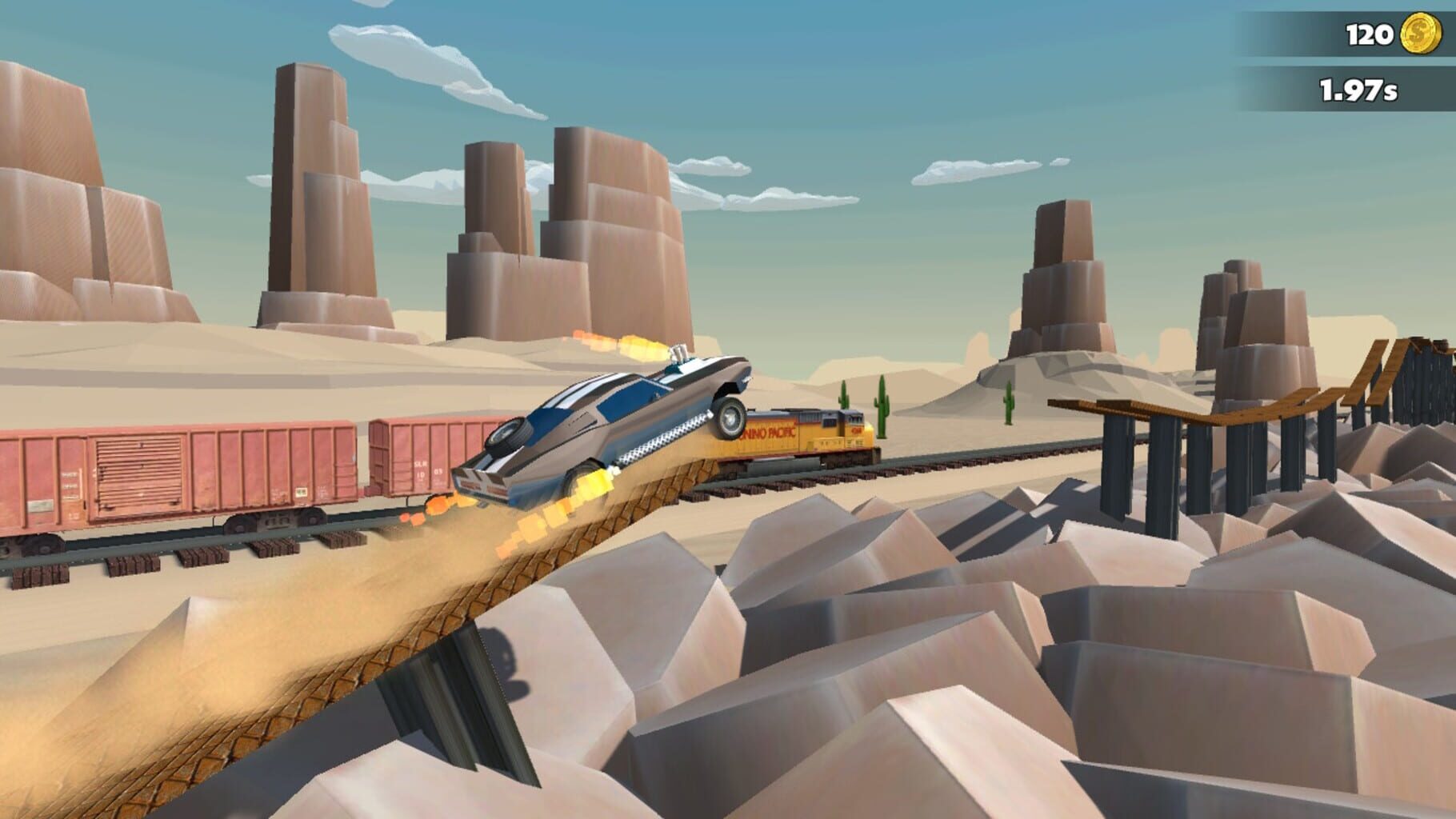 Ramp Car Racing screenshot