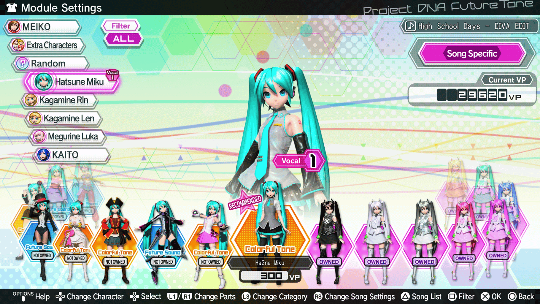 Hatsune Miku: Project Diva Future Tone screenshot