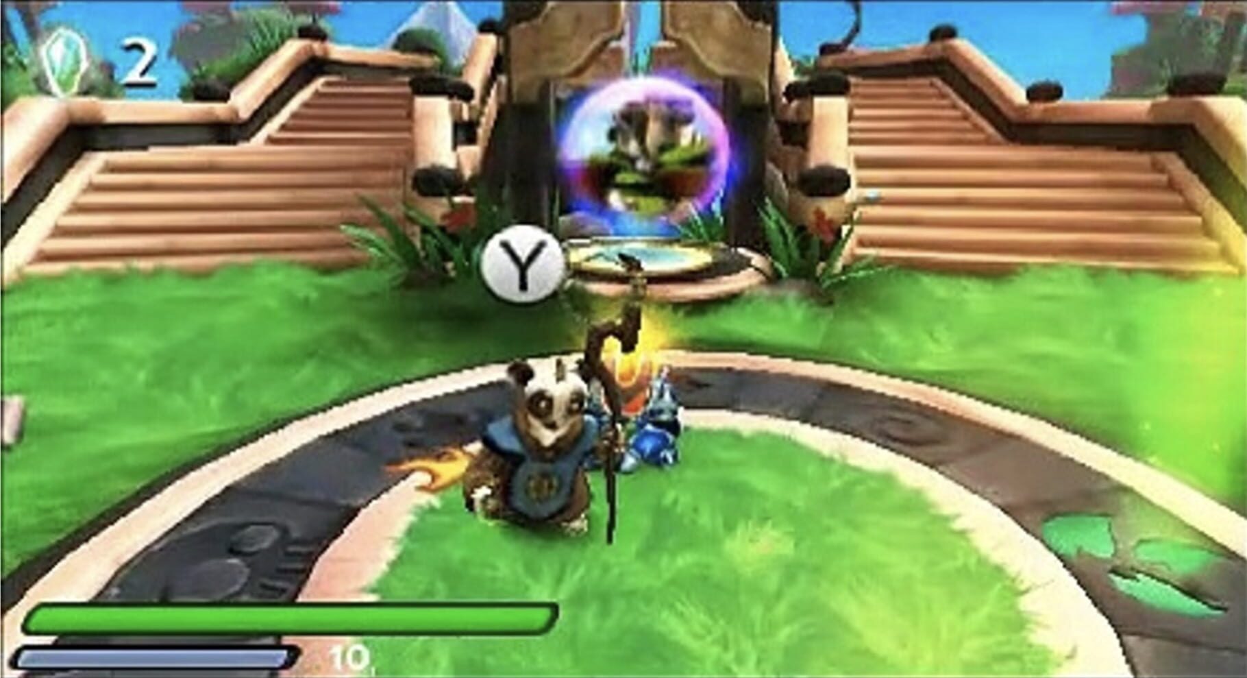 Captura de pantalla - Skylanders: Spyro's Adventure