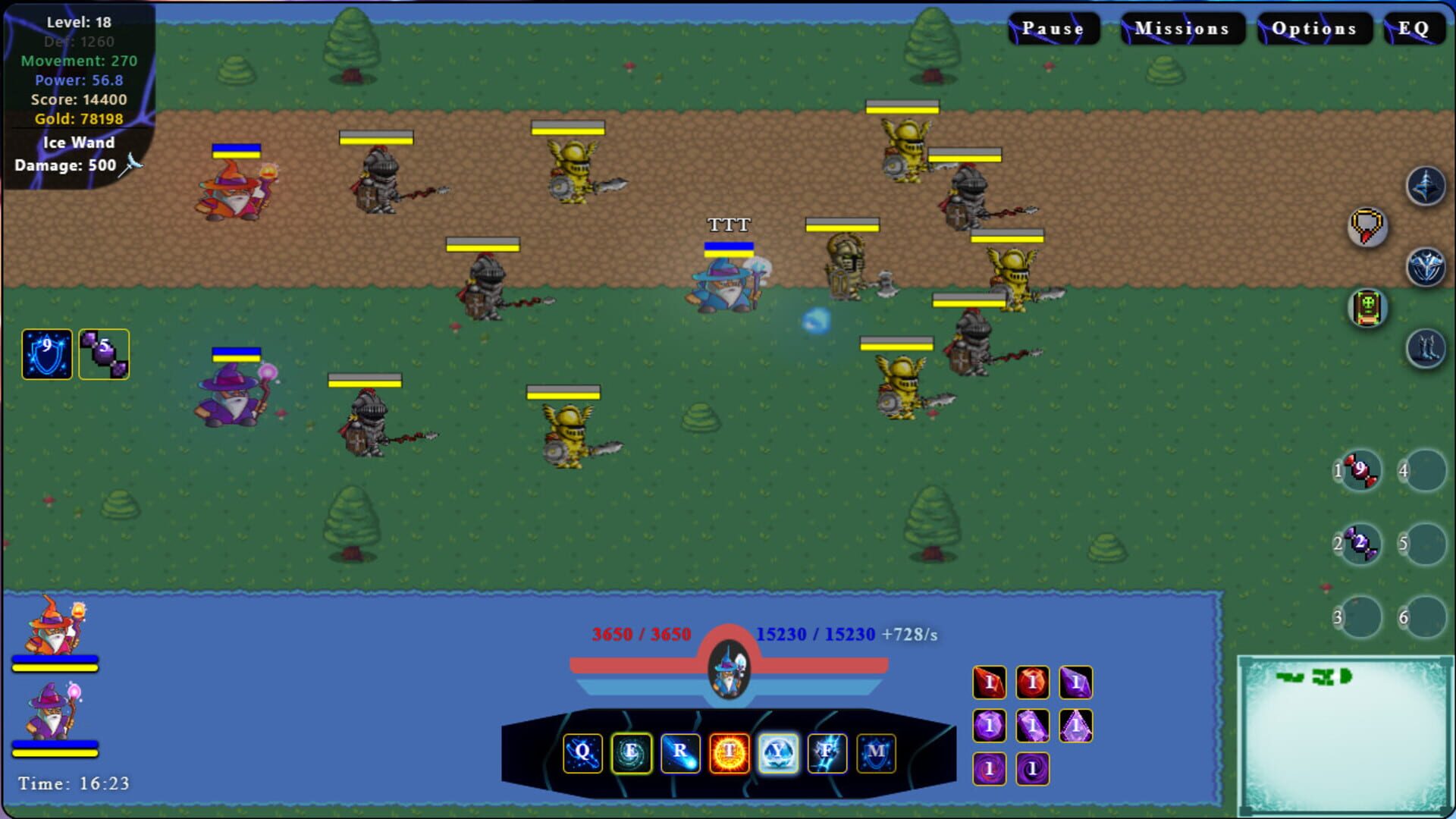 Wizard World - Screenshot