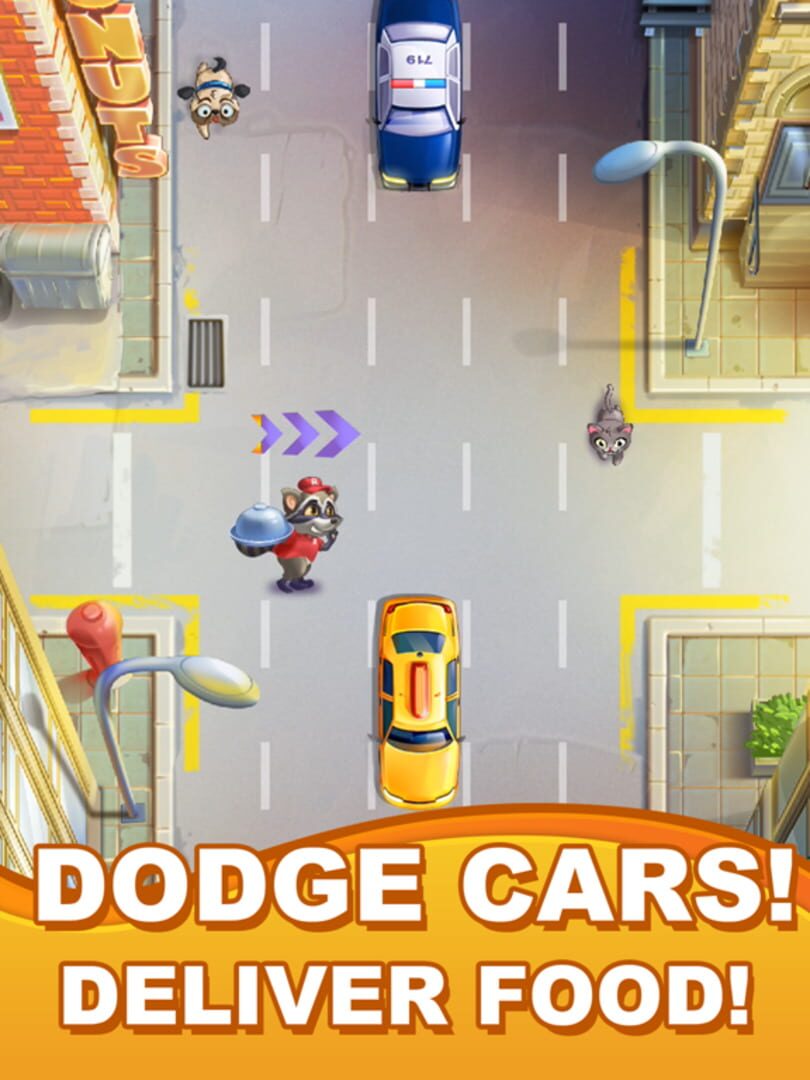 Raccoon Pizza Rush - Screenshot