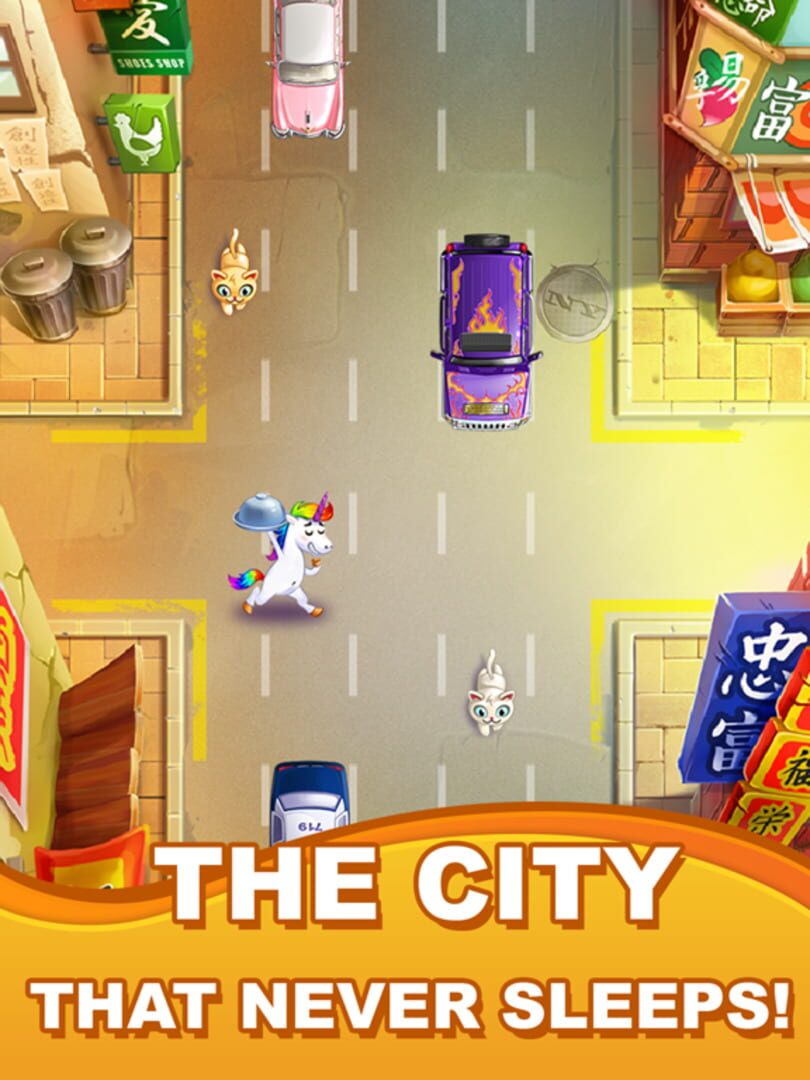 Raccoon Pizza Rush - Screenshot