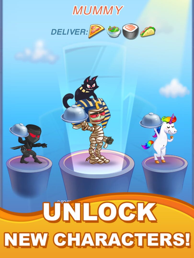Raccoon Pizza Rush - Screenshot