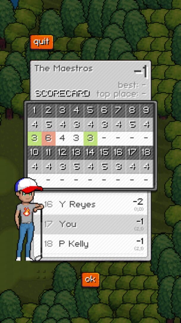 Pixel Pro Golf - Screenshot