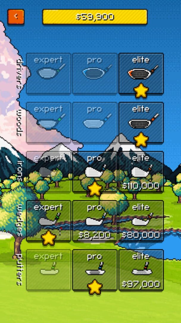 Pixel Pro Golf - Screenshot