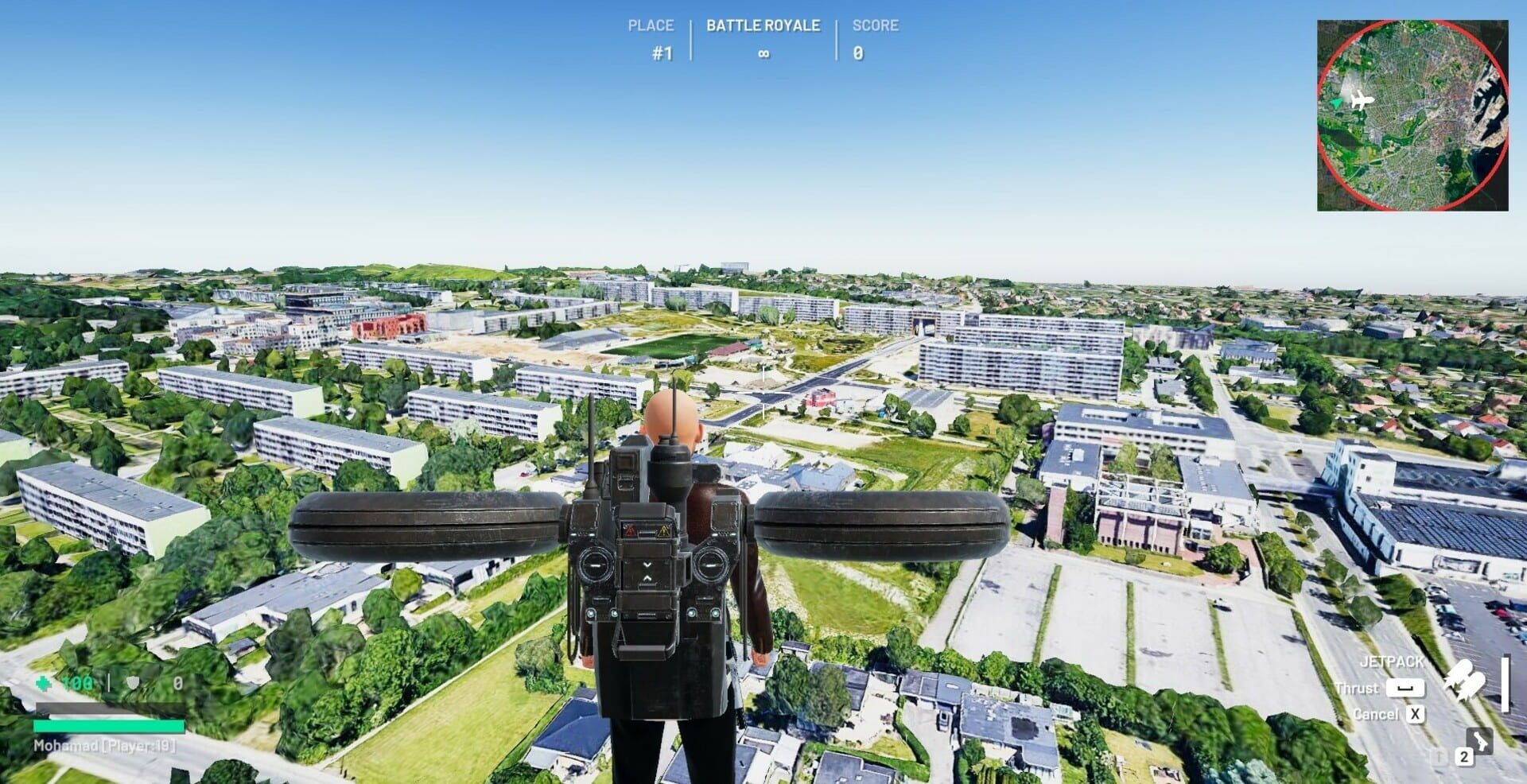 Worldwide Battle Royale - Screenshot
