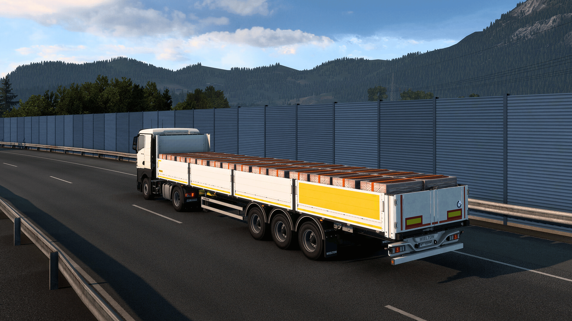 Euro Truck Simulator 2: Wielton Trailer Pack screenshot