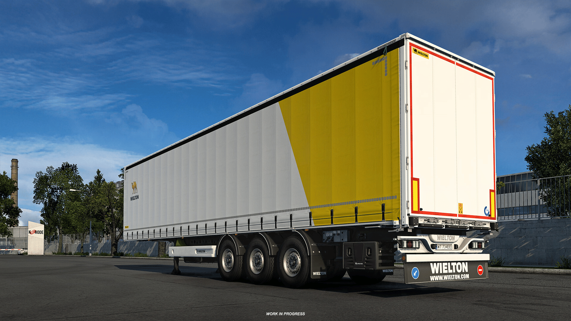 Euro Truck Simulator 2: Wielton Trailer Pack screenshot