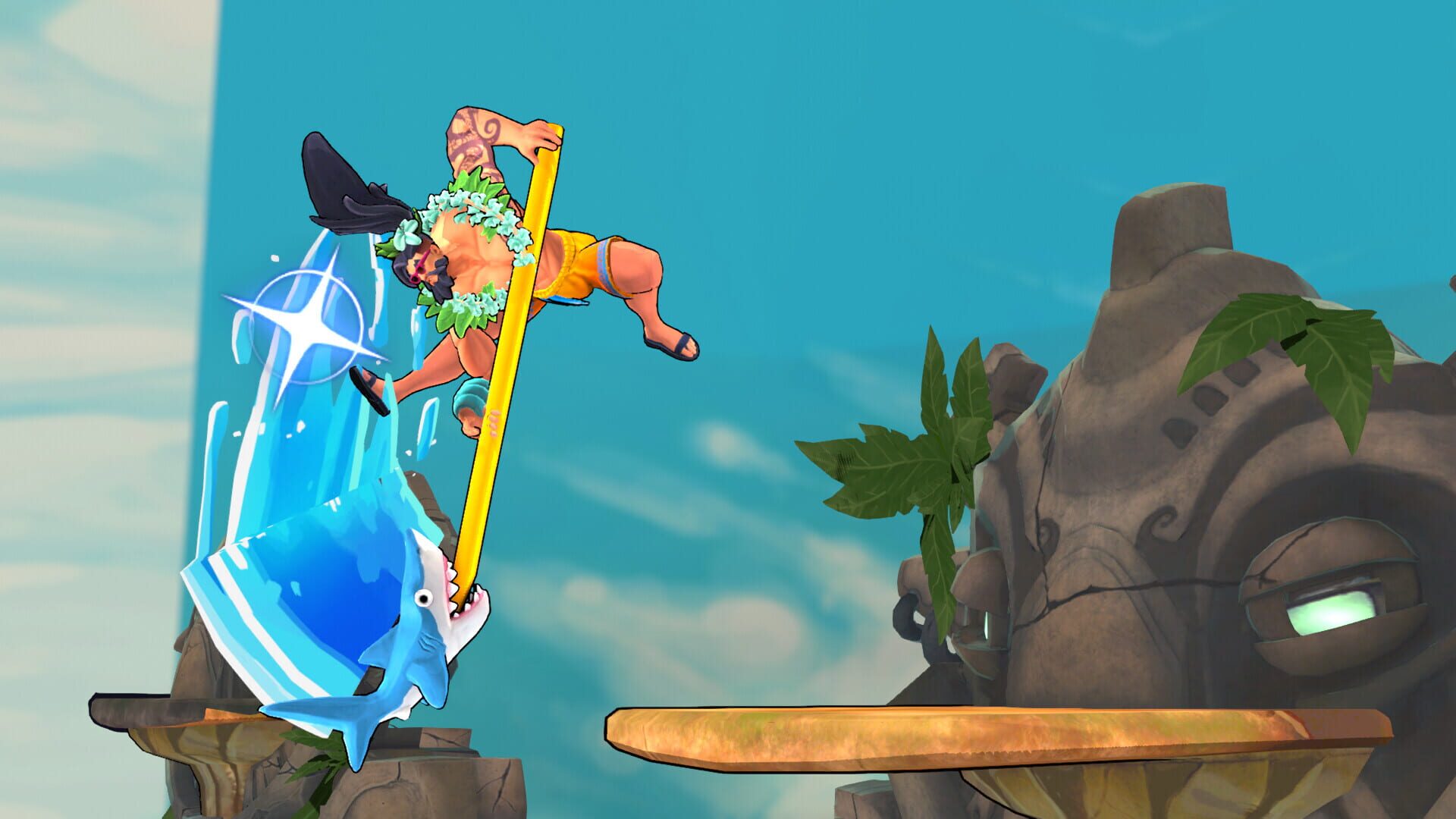 Rushdown Revolt: Pool Party Weishan - Screenshot