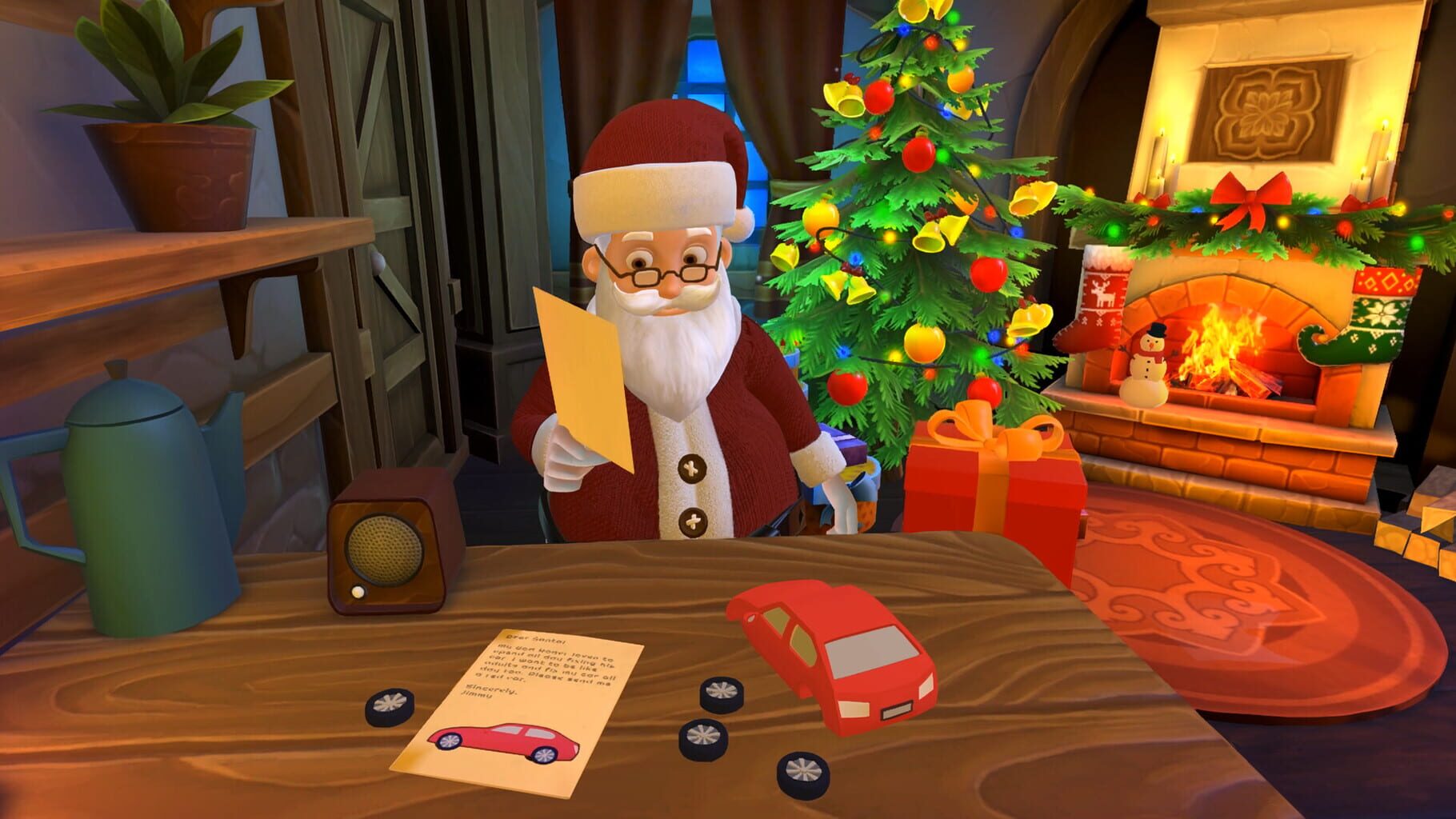 Captura de pantalla - Santa's Letters VR