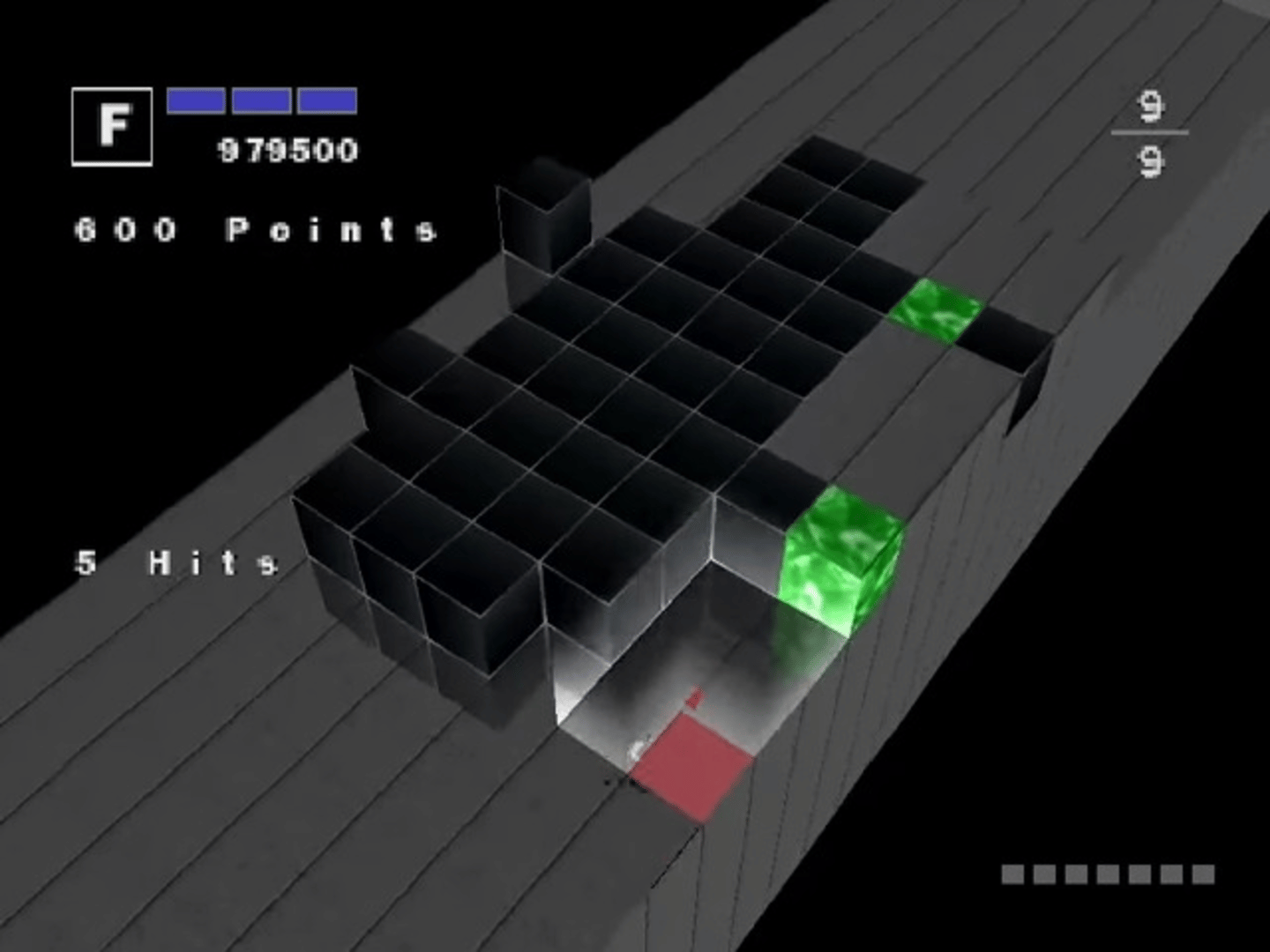 Kurushi Final: Mental Blocks screenshot