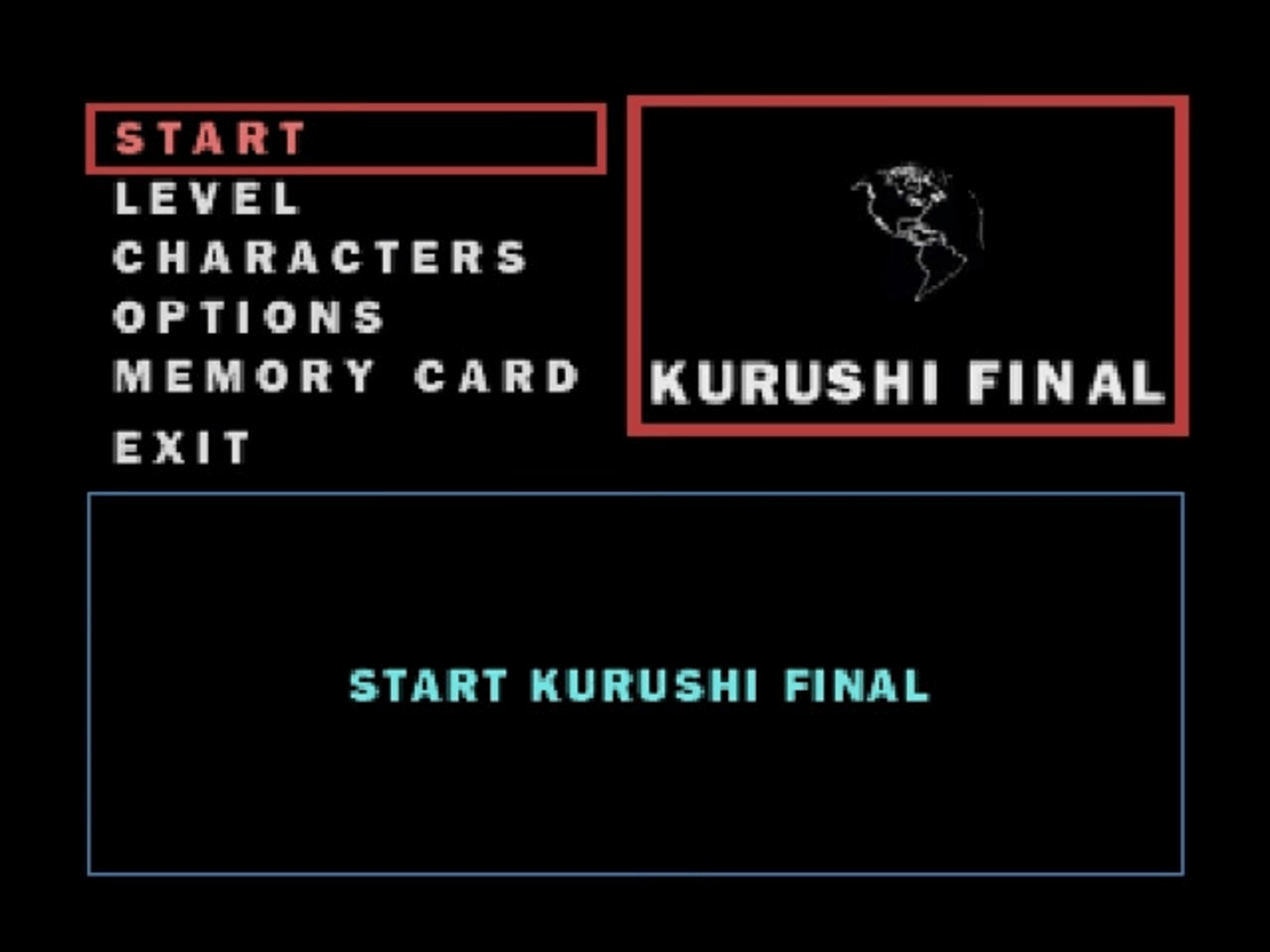 Kurushi Final: Mental Blocks screenshot