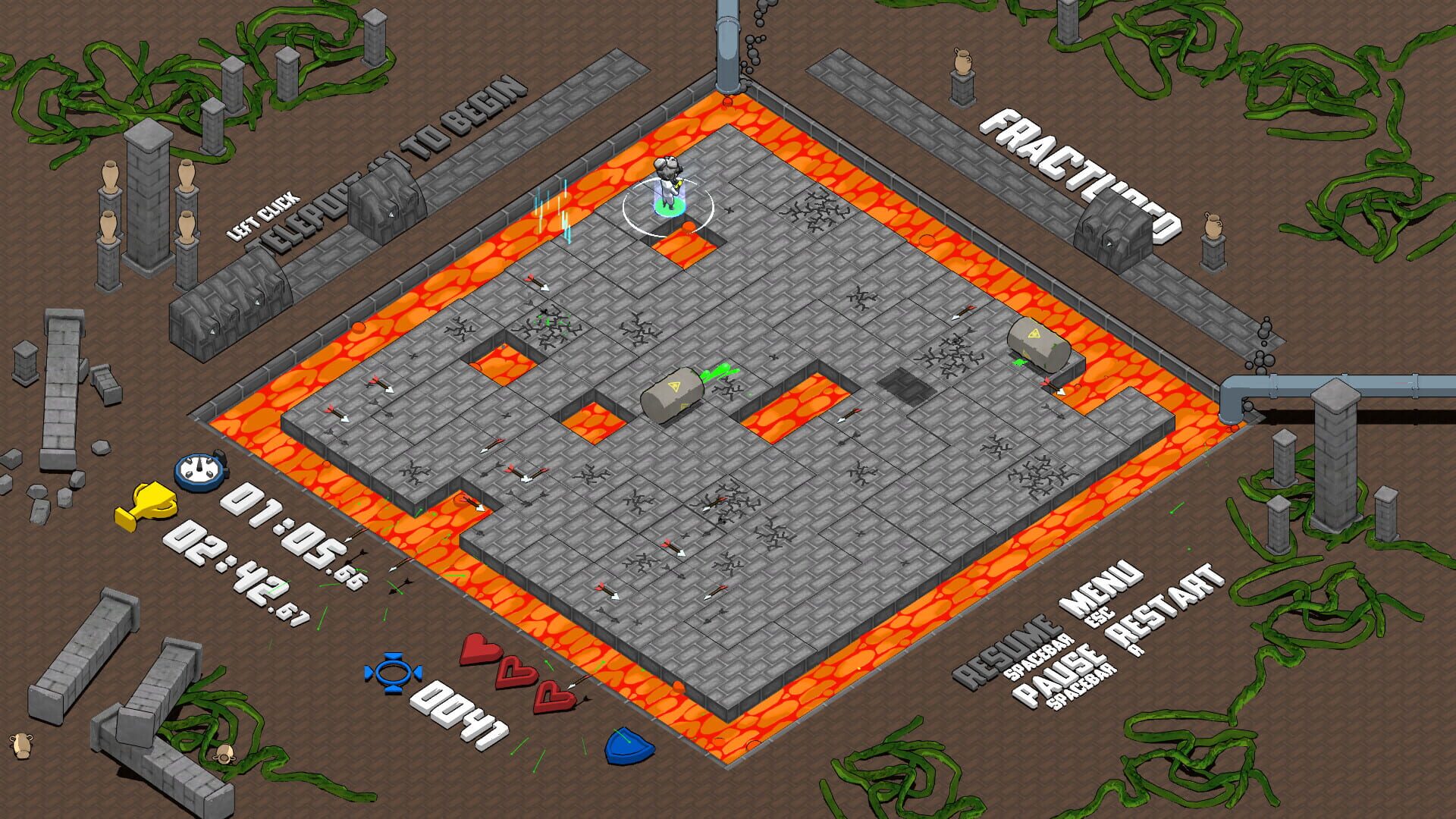 Trap Attack - Screenshot