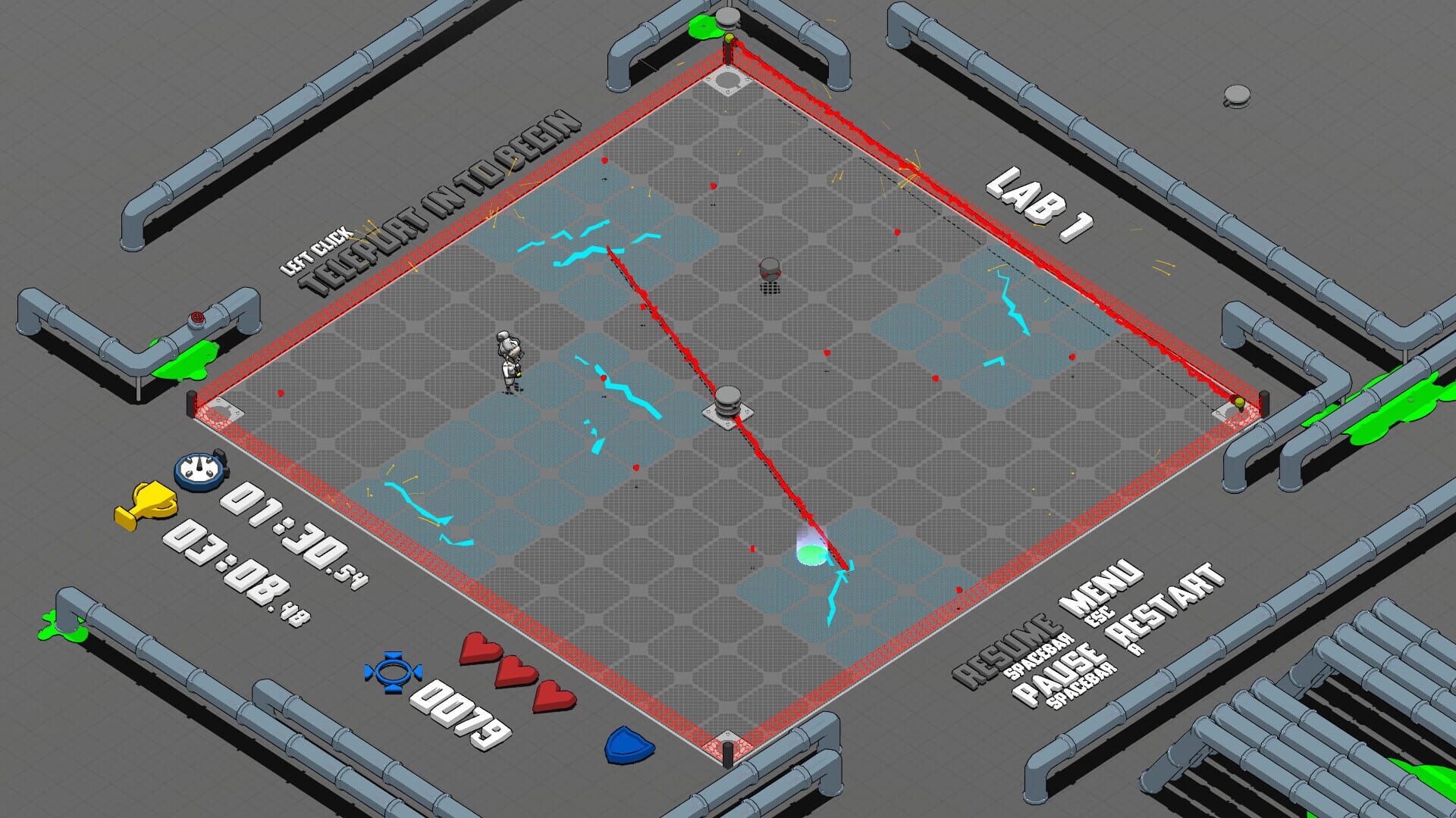 Trap Attack - Screenshot