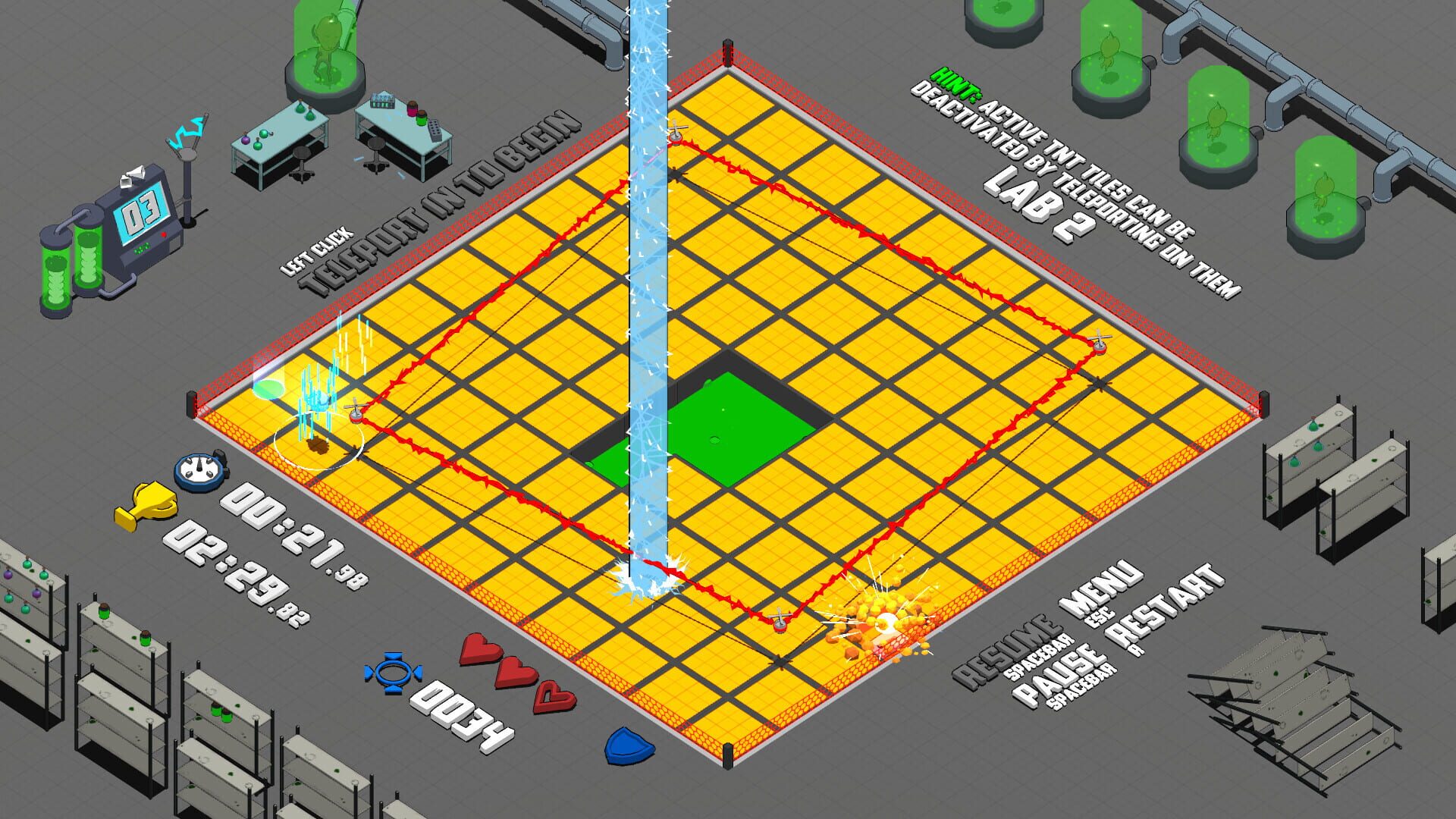 Trap Attack - Screenshot