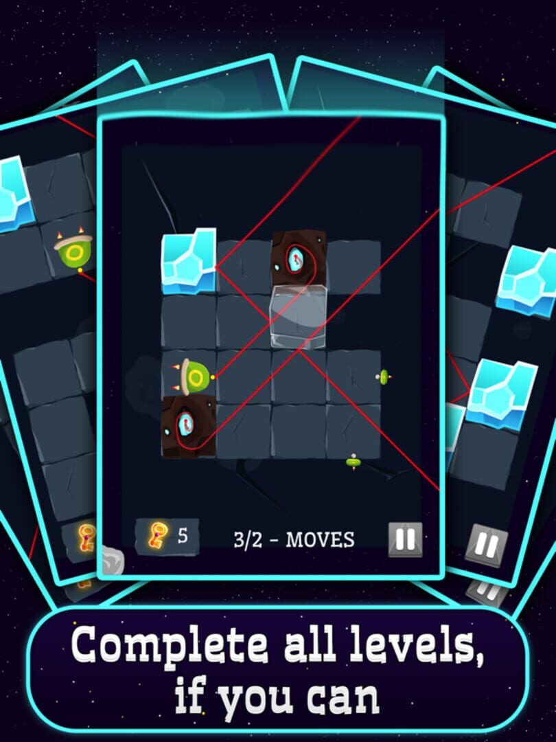 Space Lazors: Puzzle Saga - Screenshot