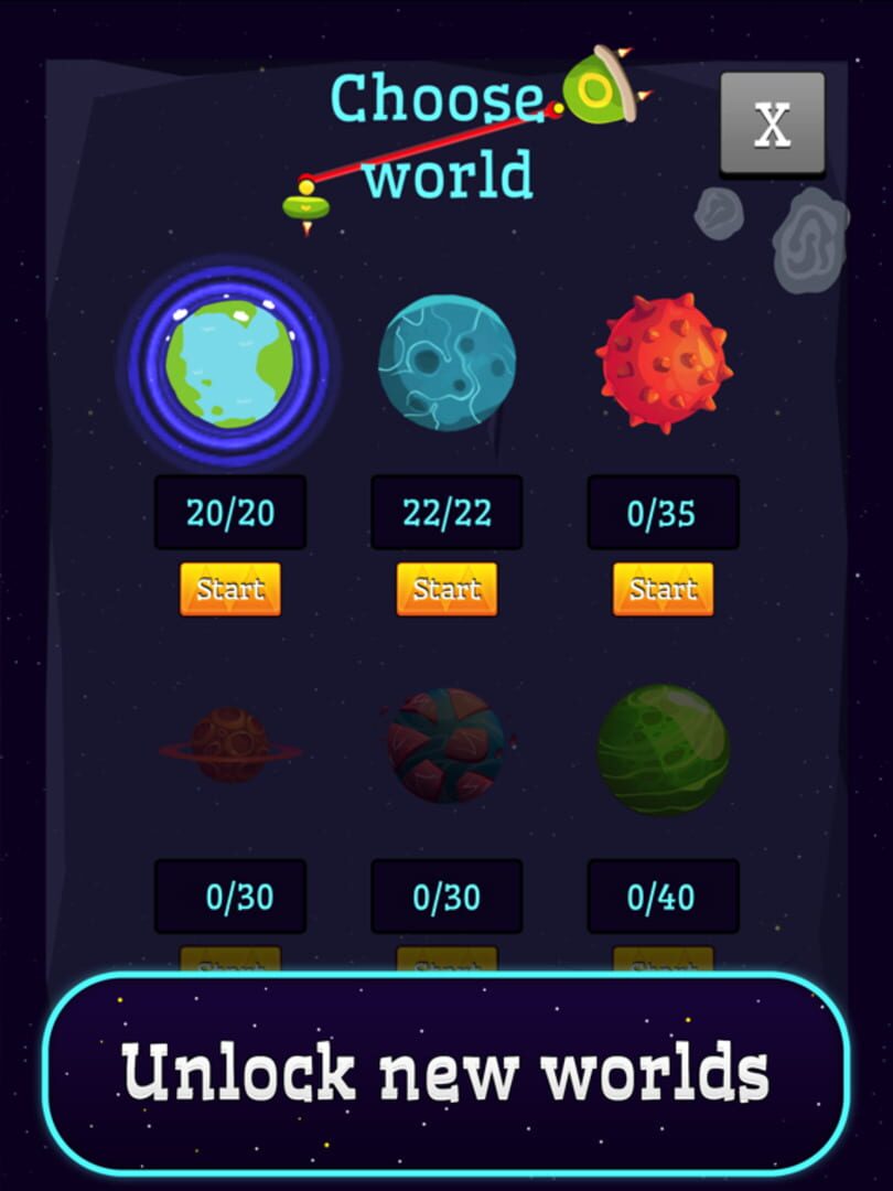 Space Lazors: Puzzle Saga - Screenshot