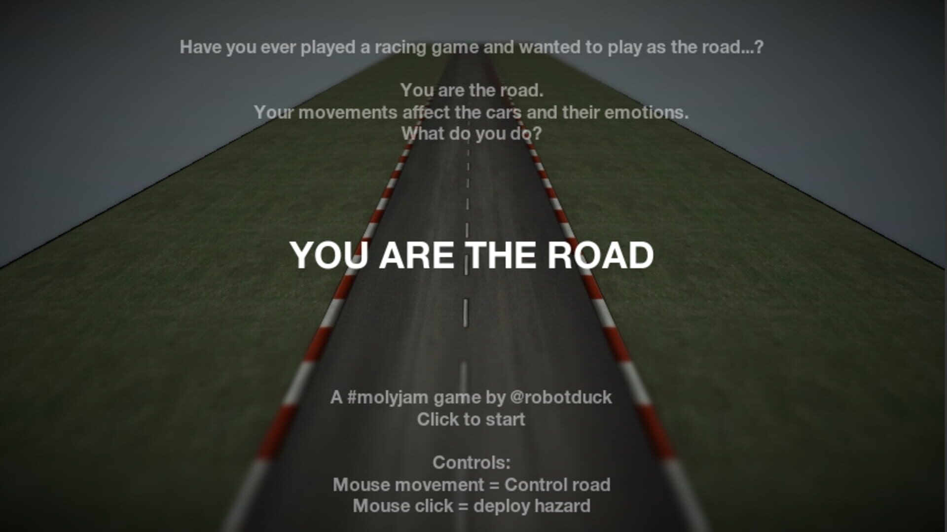 You Are The Road - Screenshot