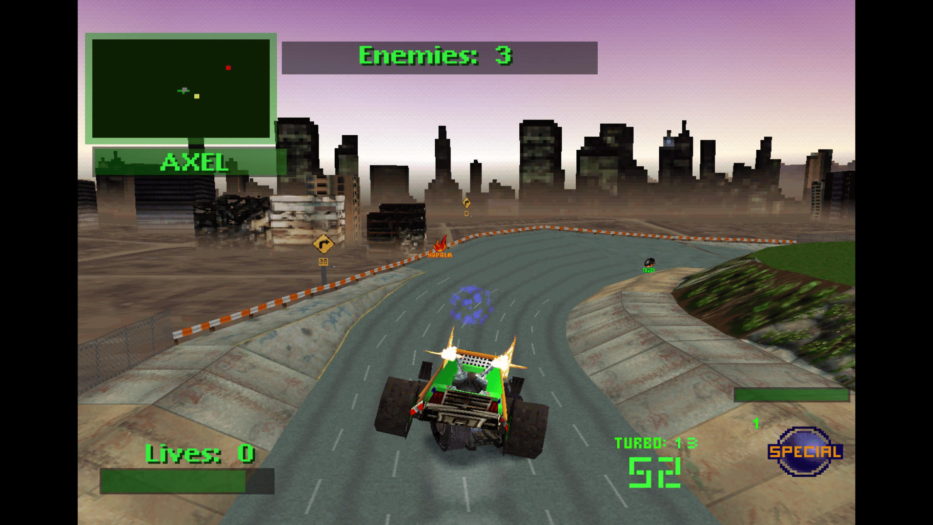 Twisted Metal 2 screenshot