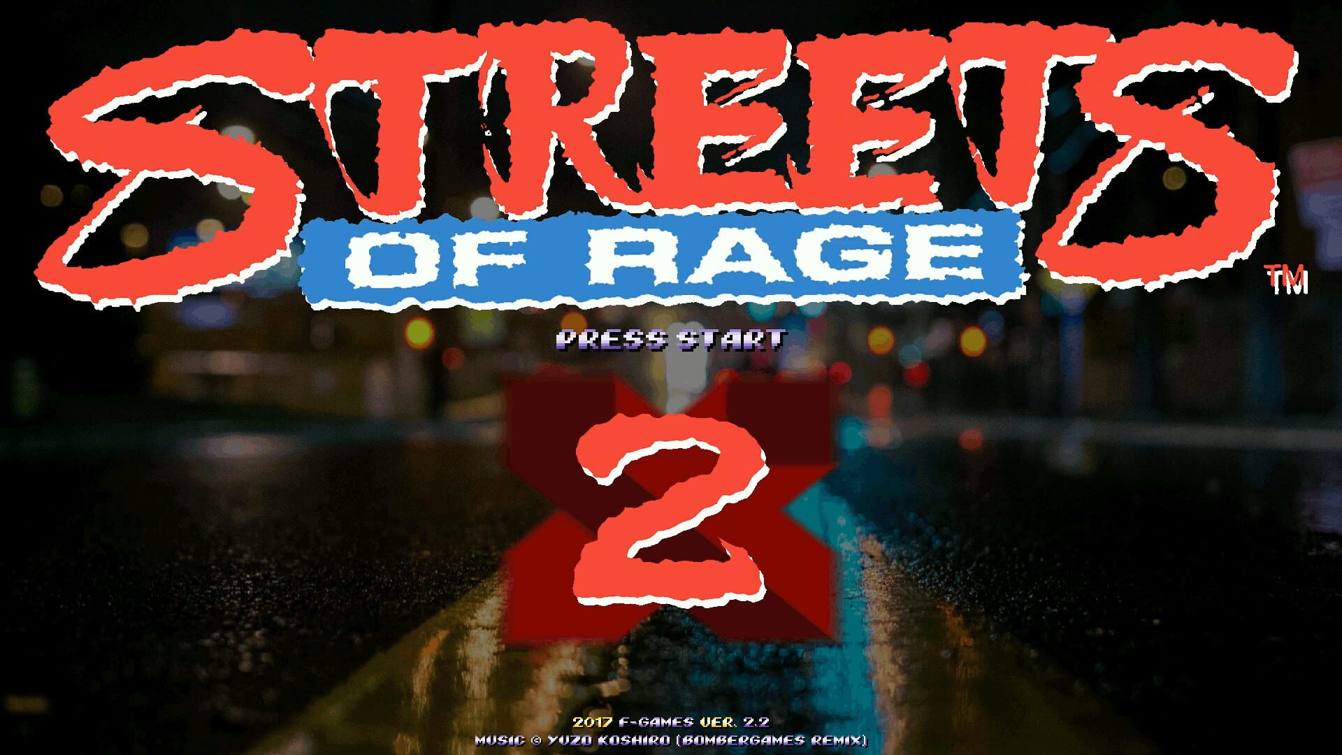 Streets of Rage 2X