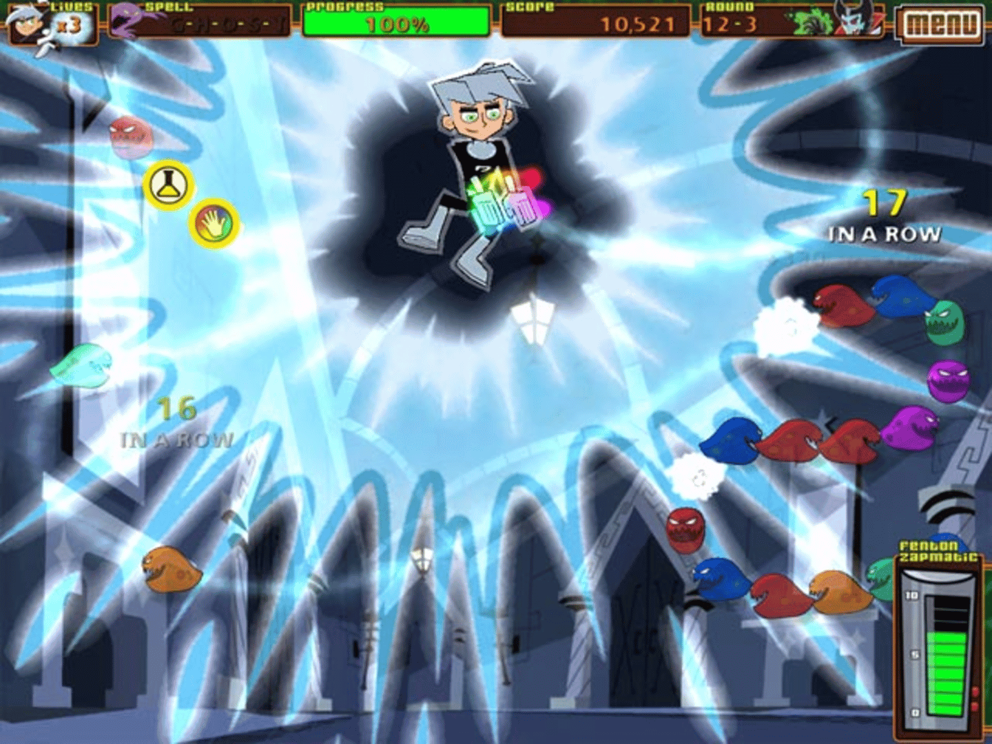 Danny Phantom: Ghost Frenzy screenshot