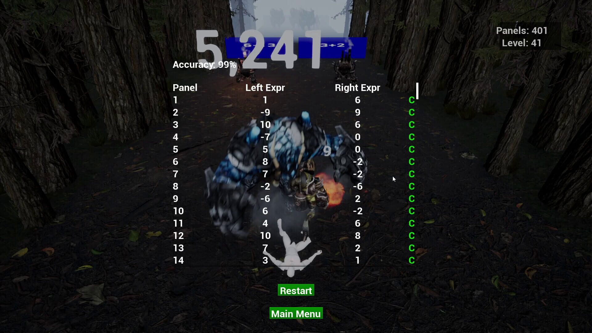 Crystal Math - Screenshot