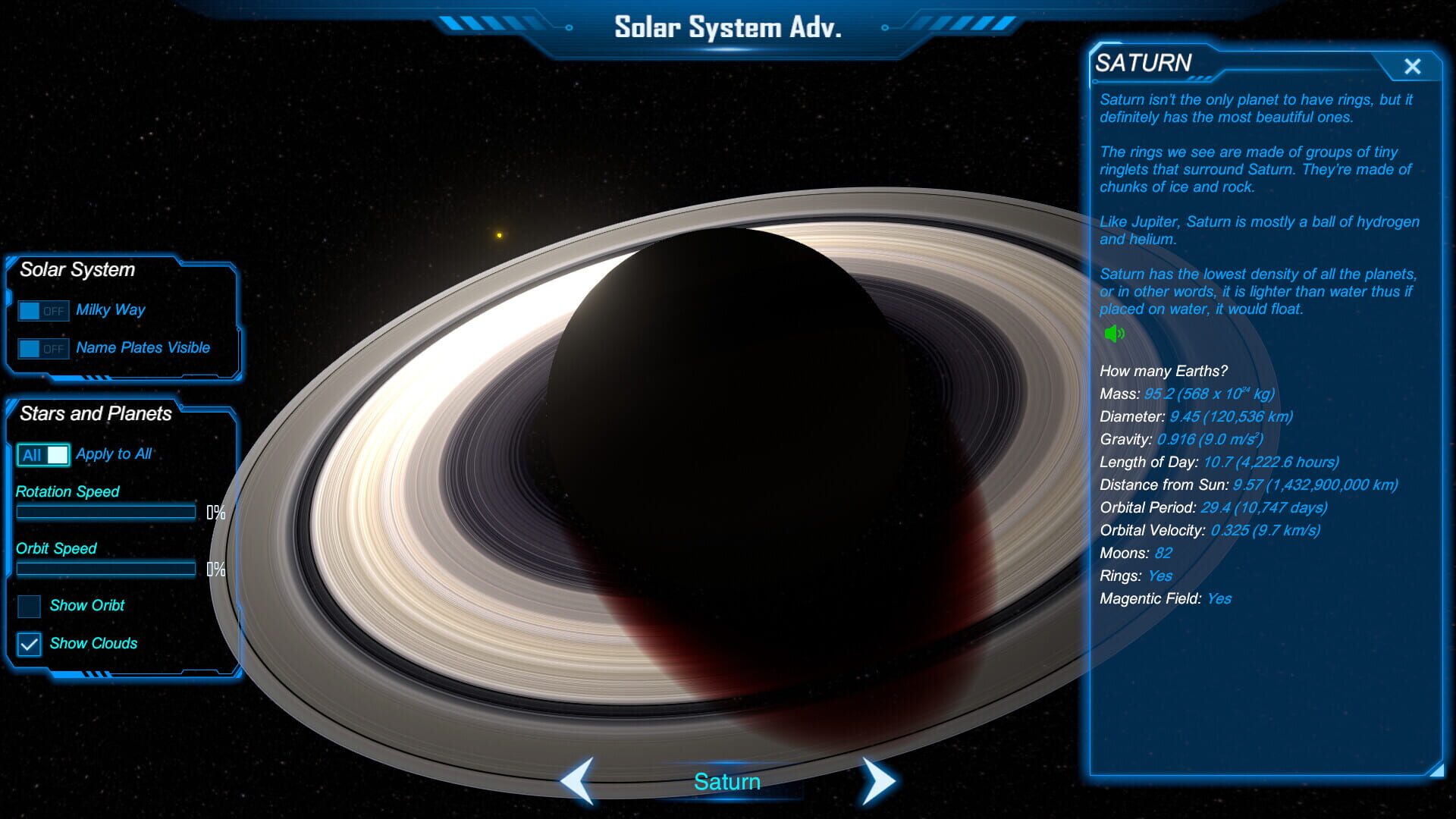 Solar Systems For Kids - Screenshot