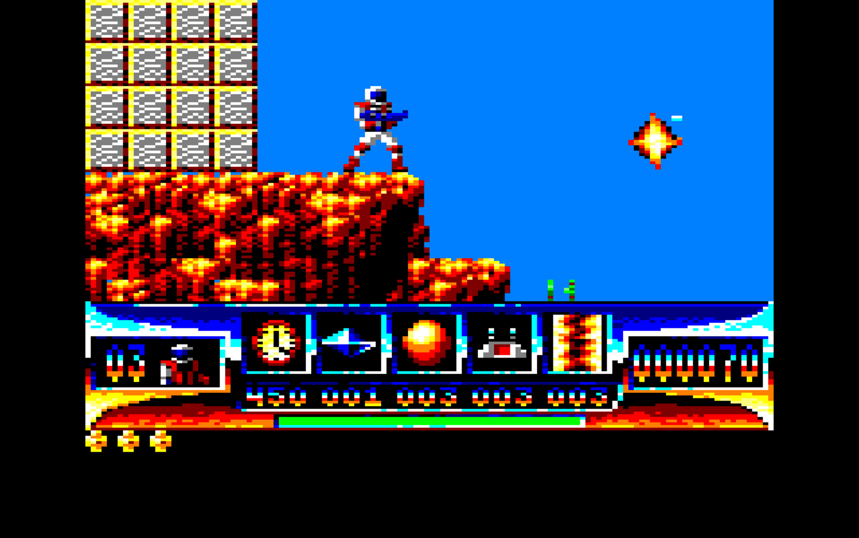 Turrican screenshot