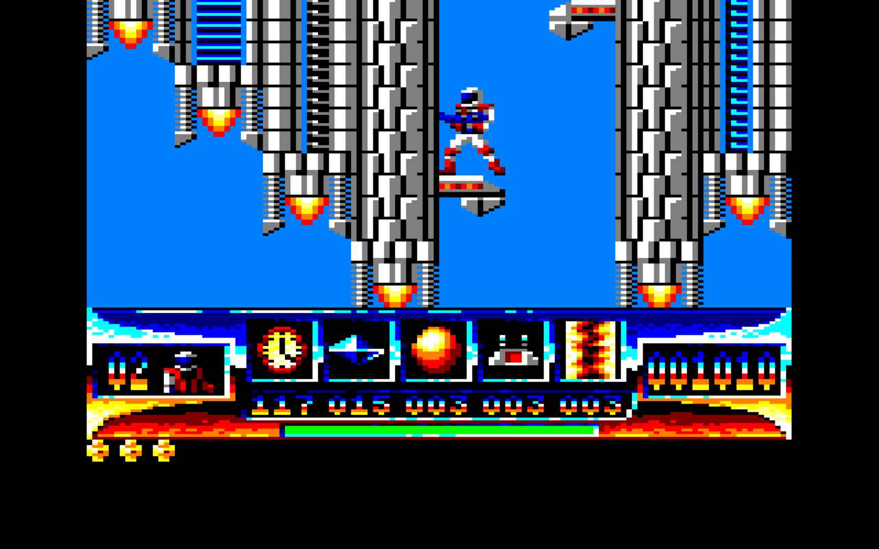 Turrican screenshot