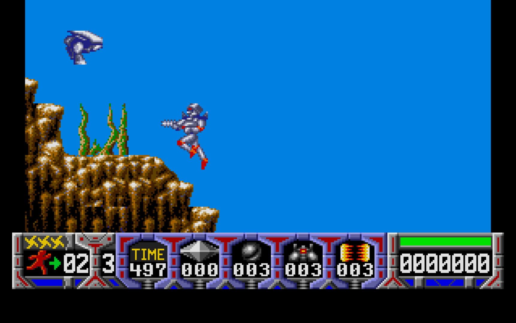 Captura de pantalla - Turrican