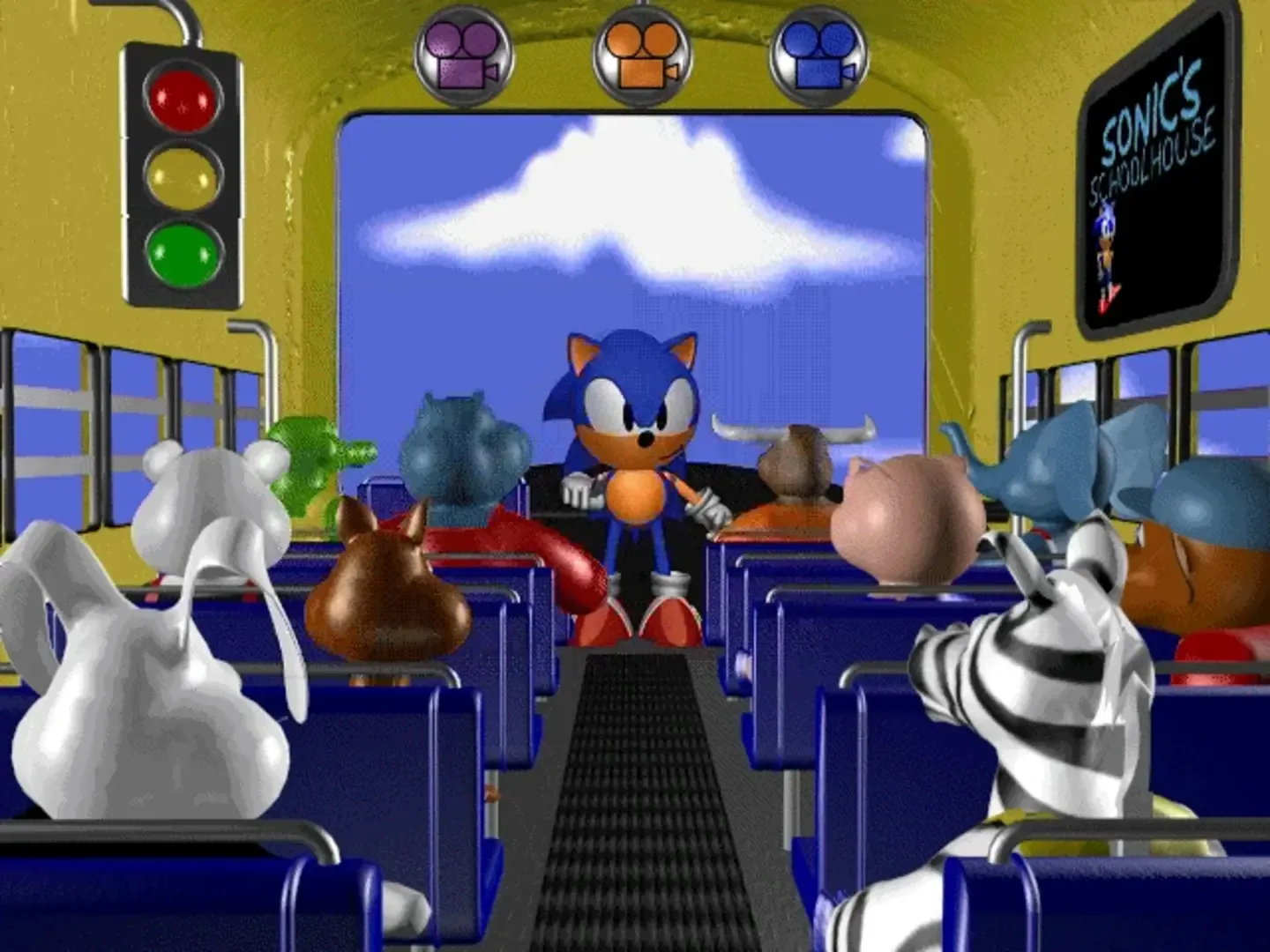 Captura de pantalla - Sonic's Schoolhouse