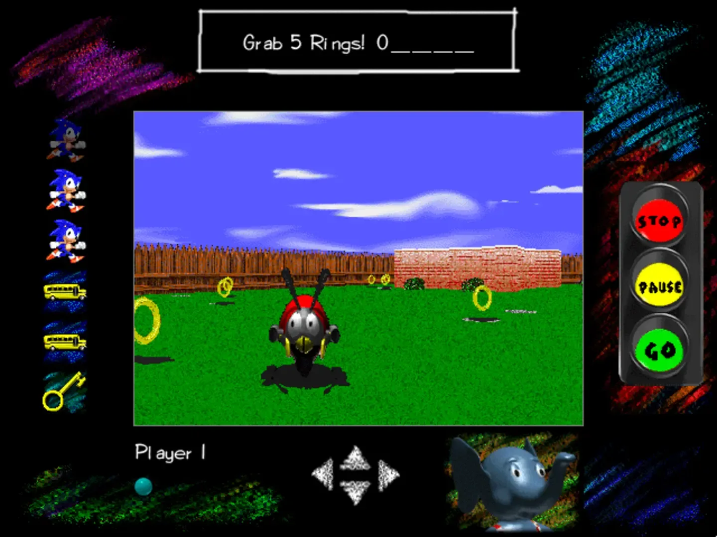 Captura de pantalla - Sonic's Schoolhouse