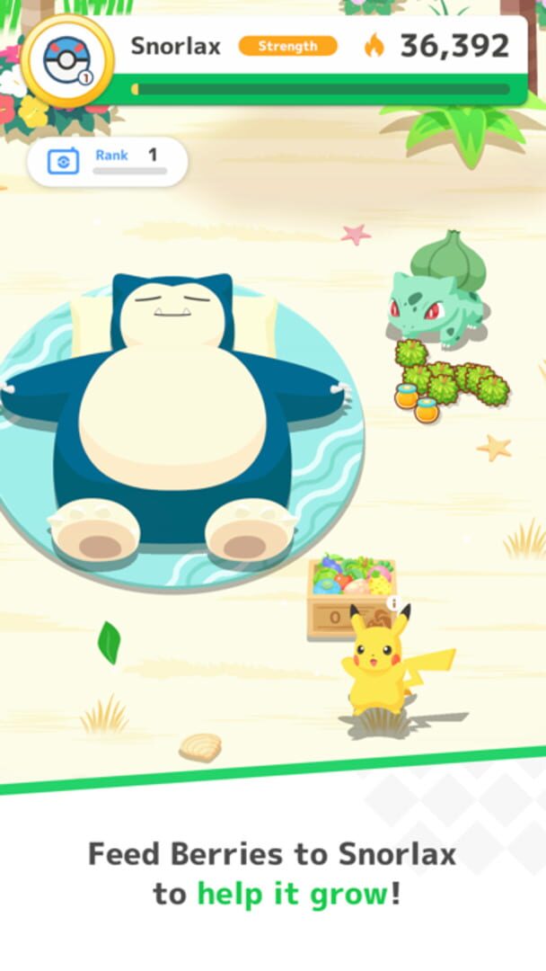 Captura de pantalla - Pokémon Sleep